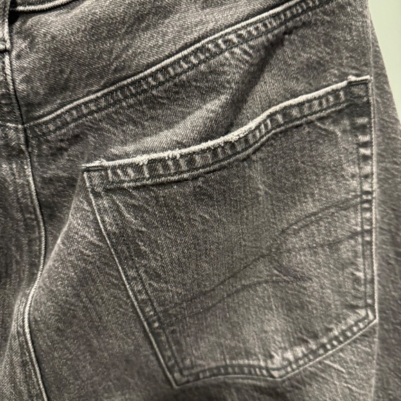 Black American Eagle Baggie Jeans - Picture 4 of 5